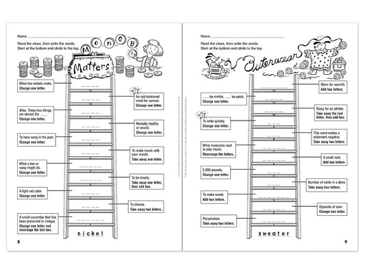 Daily Word Ladders Workbook - Gr. 4-6 - US 2120