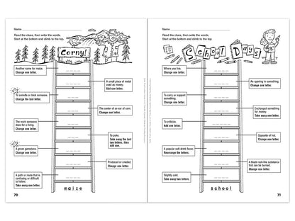 Daily Word Ladders Workbook - Gr. 4-6 - US 2120
