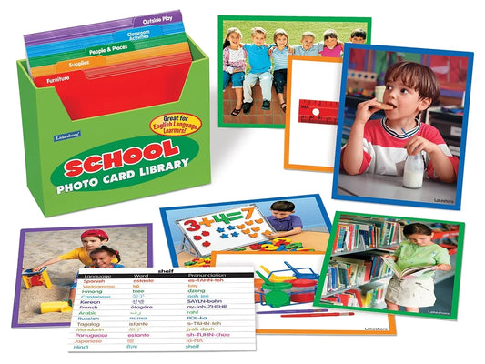 School Vocabulary Development Photo Card Library - US 9226