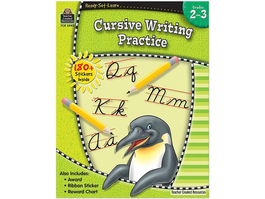 Cursive Writing Practice Workbook - US 8621