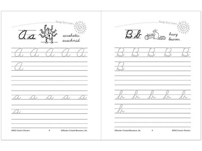 Cursive Writing Practice Workbook - US 8621