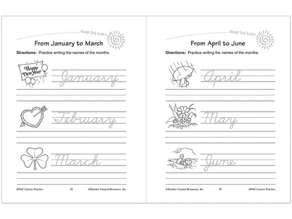 Cursive Writing Practice Workbook - US 8621