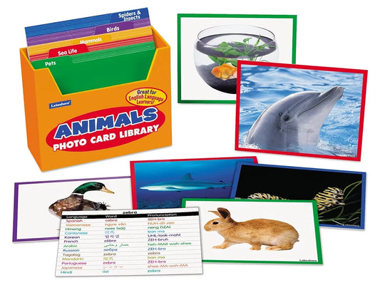Animals Vocabulary Development Photo Card Library - US 7226