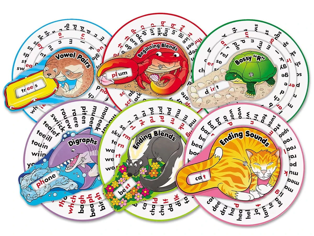 Phonics Fun Wheels - US 3931
