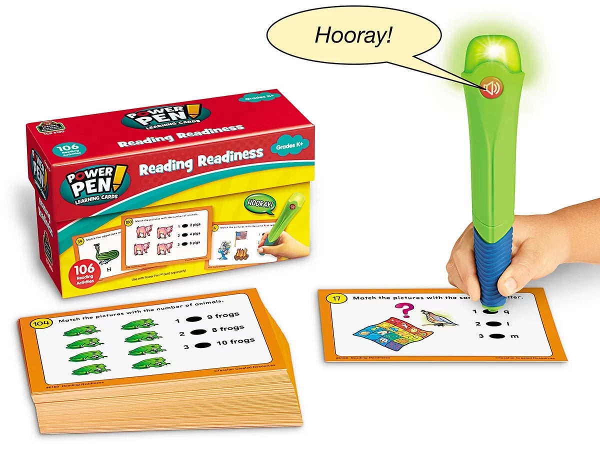 Reading Readiness Power Pen!® Quiz Cards - US 4328