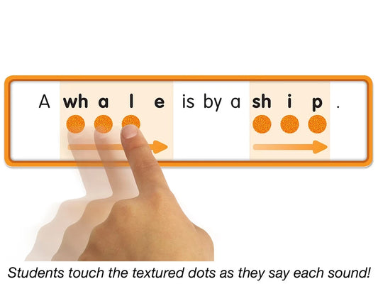 Touch & Read Blends & Digraphs Sentence Match - US 2869