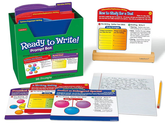Ready to Write! Prompt Box - Gr. 4-5 - US 9187