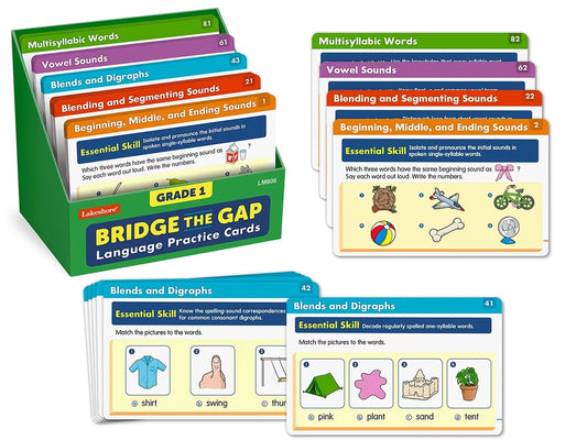 Bridge the Gap! Language Practice Cards - Gr. 1 - US 2939