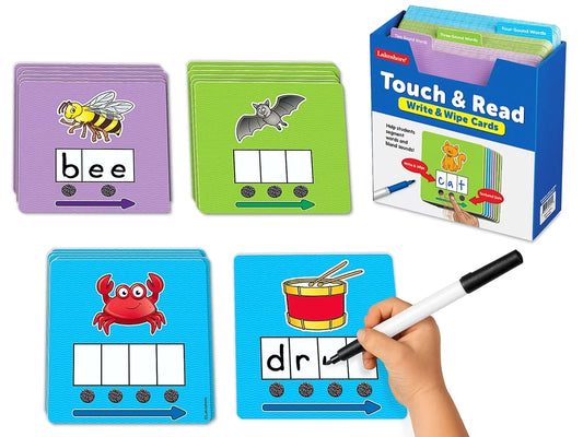 Touch & Read Write & Wipe Cards - US 1964