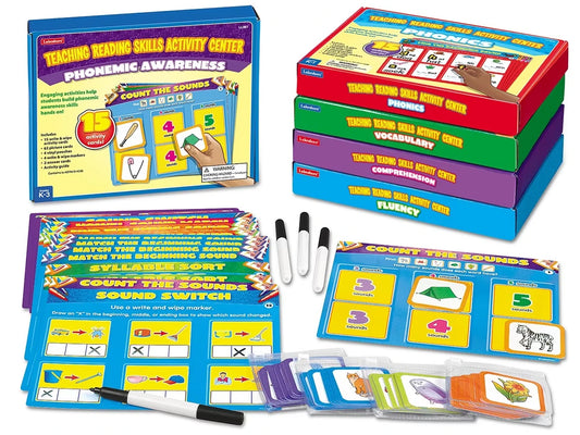 Teaching Reading Skills Activity Centers - Complete Set - US 5691