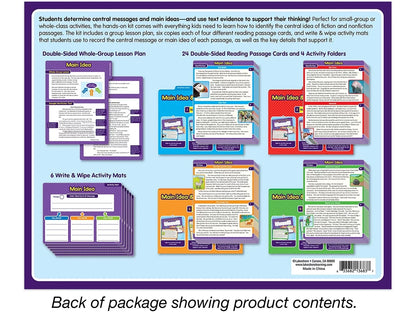 Main Idea & Central Message Finding Evidence Kit - Gr. 2-3 - US 1459