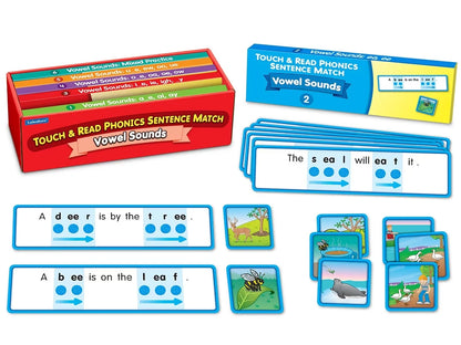 Touch & Read Vowel Sounds Sentence Match - US 7260