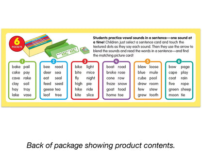 Touch & Read Vowel Sounds Sentence Match - US 7260