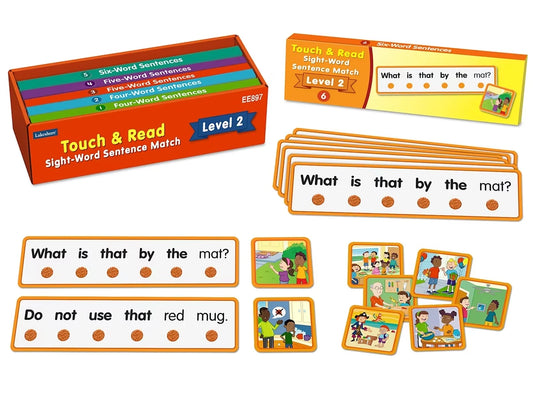 Touch & Read Sight-Word Sentence Match - Level 2 - US 9414
