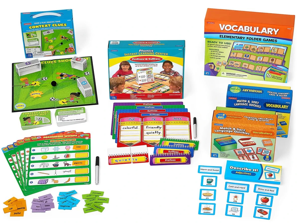 Science of Reading Vocabulary Activities Bundle - Gr. 1-2 - US 2456