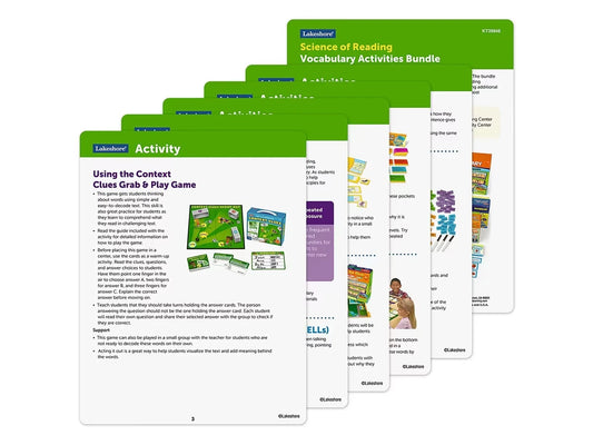 Science of Reading Vocabulary Activities Bundle - Gr. 1-2 - US 2456