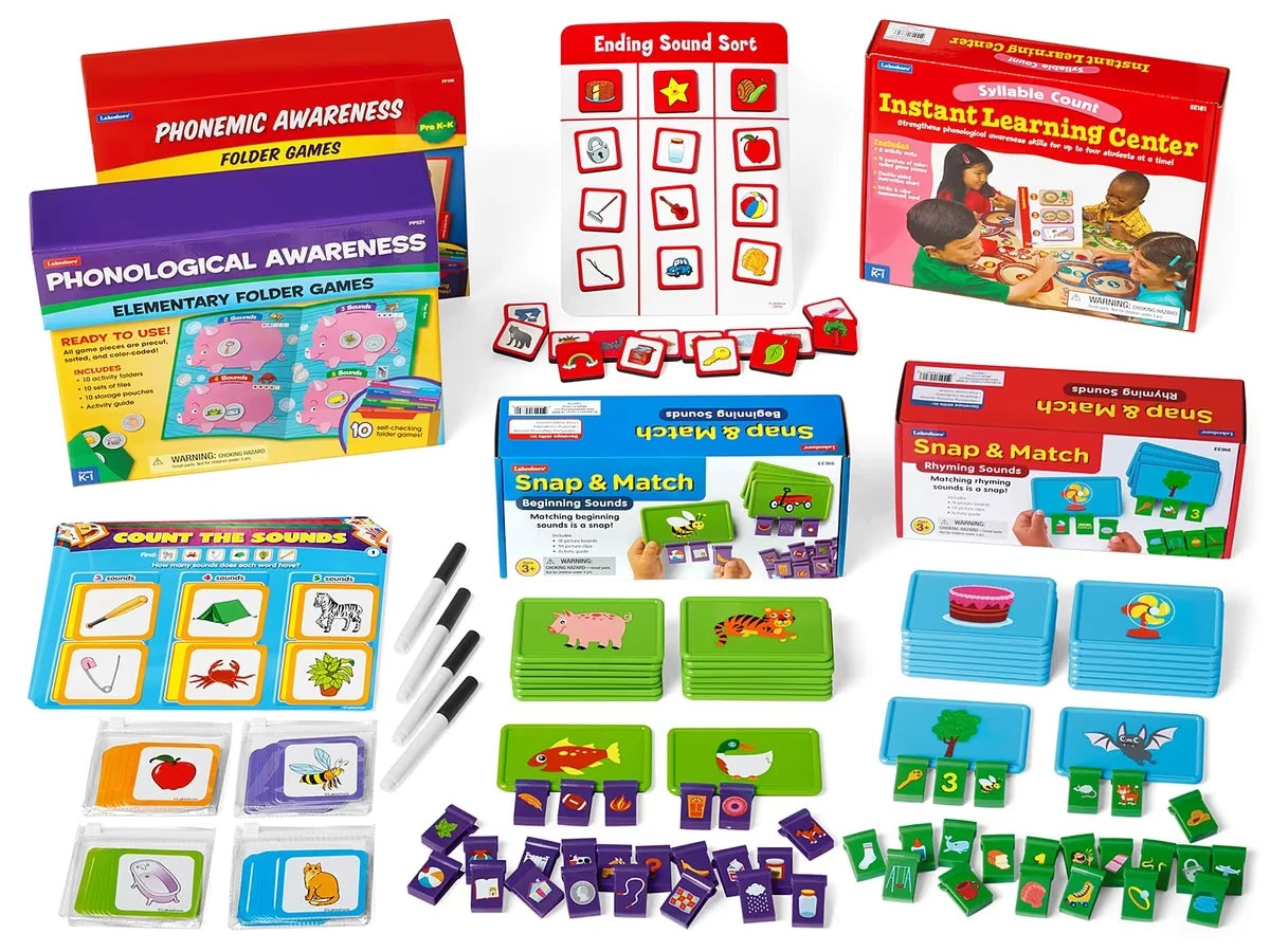 Science of Reading Phonological Awareness Activities Bundle - K-Gr. 2 - US 2290
