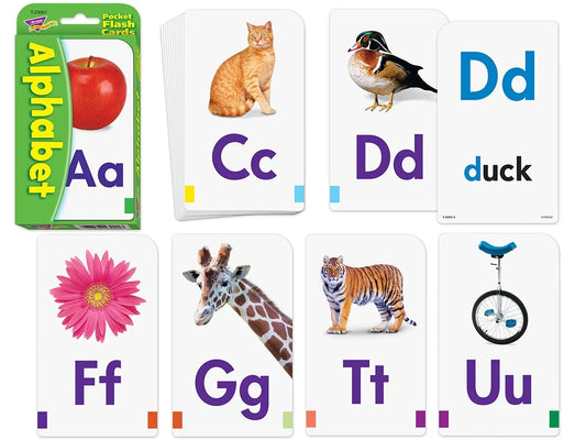 Alphabet Pocket Flash Cards - US 9069