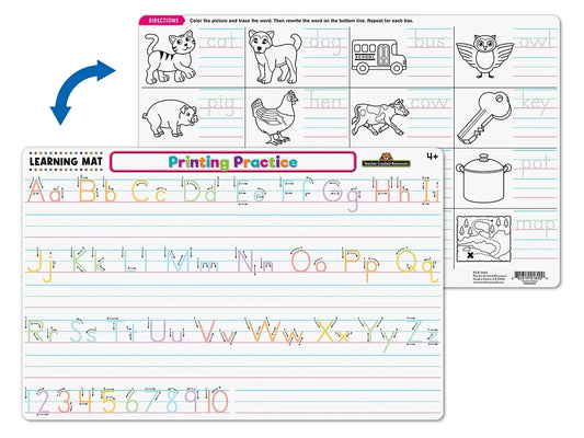 Printing Practice Learning Mat - US 9035