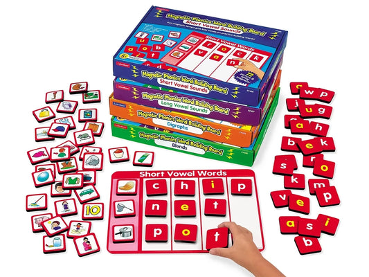 Phonics Magnetic Word Building Boards - Complete Set - US 5829