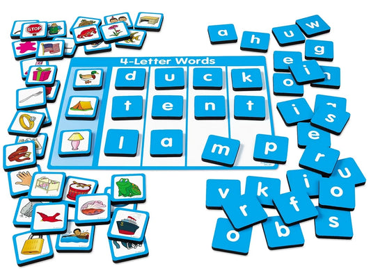 Build-A-Word! Magnet Board - 4-Letter Words - US 2870