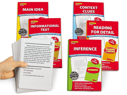 Comprehension Skills Practice Cards - Gr. 2-3 - US 5560