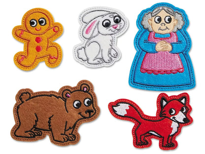 Gingerbread Man Storytelling Puppets - US 3954