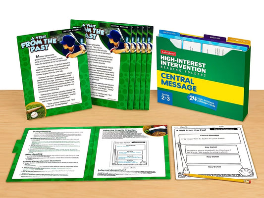 Central Message High-Interest Intervention Reading Folders - Gr. 2-3 - US 5315
