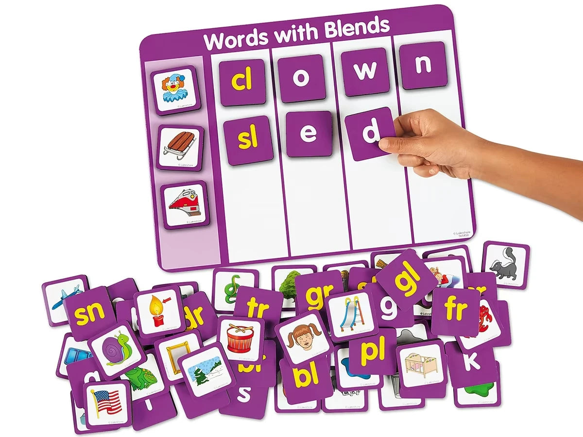 Magnetic Blends Word Building Board - US 1573