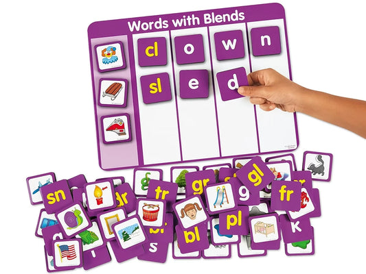 Magnetic Blends Word Building Board - US 1573