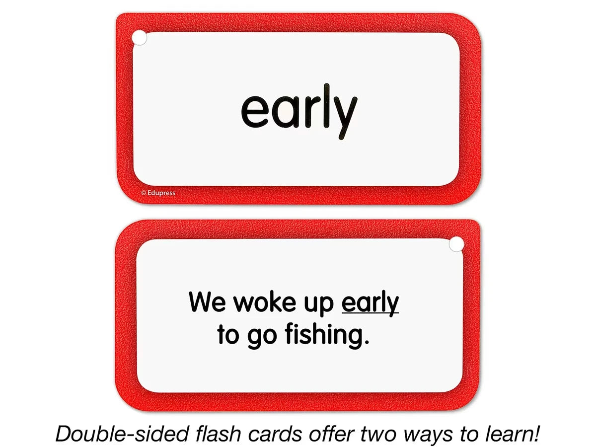 Sight-Words Flash Cards - Level 3 - US 1580