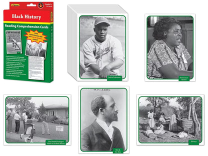 Black History Reading Comprehension Cards - US 9289