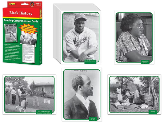 Black History Reading Comprehension Cards - US 9289