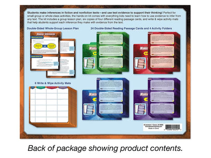 Making Inferences Finding Evidence Kit - Gr. 4-5 - US 1255