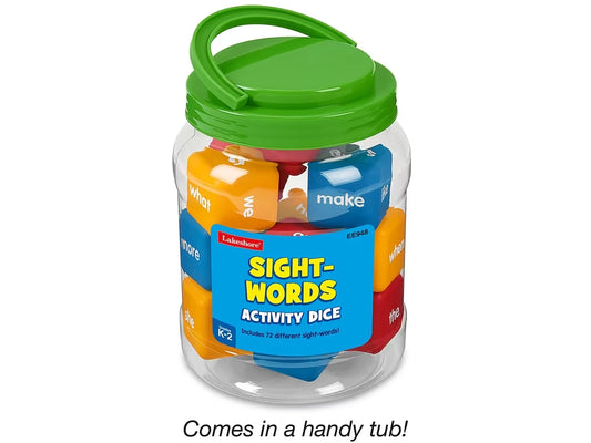 Sight-Words Giant Activity Dice - US 8767