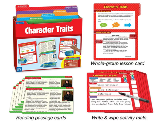 Character Traits Finding Evidence Kit - Gr. 2-3 - US 4780