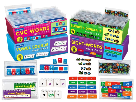 Hands-On Reading Skills Teaching Kits - Complete Set - US 7460
