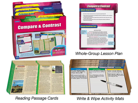Compare & Contrast Finding Evidence Kit - Gr. 4-5 - US 2940