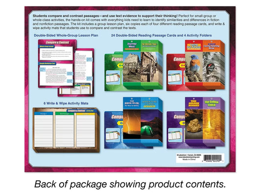 Compare & Contrast Finding Evidence Kit - Gr. 4-5 - US 2940