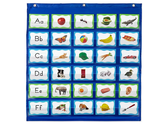 Alphabet Pocket Chart Activity Cards - US 2871