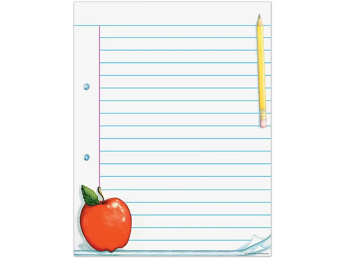 Giant Ruled Notepad Page - US 9838