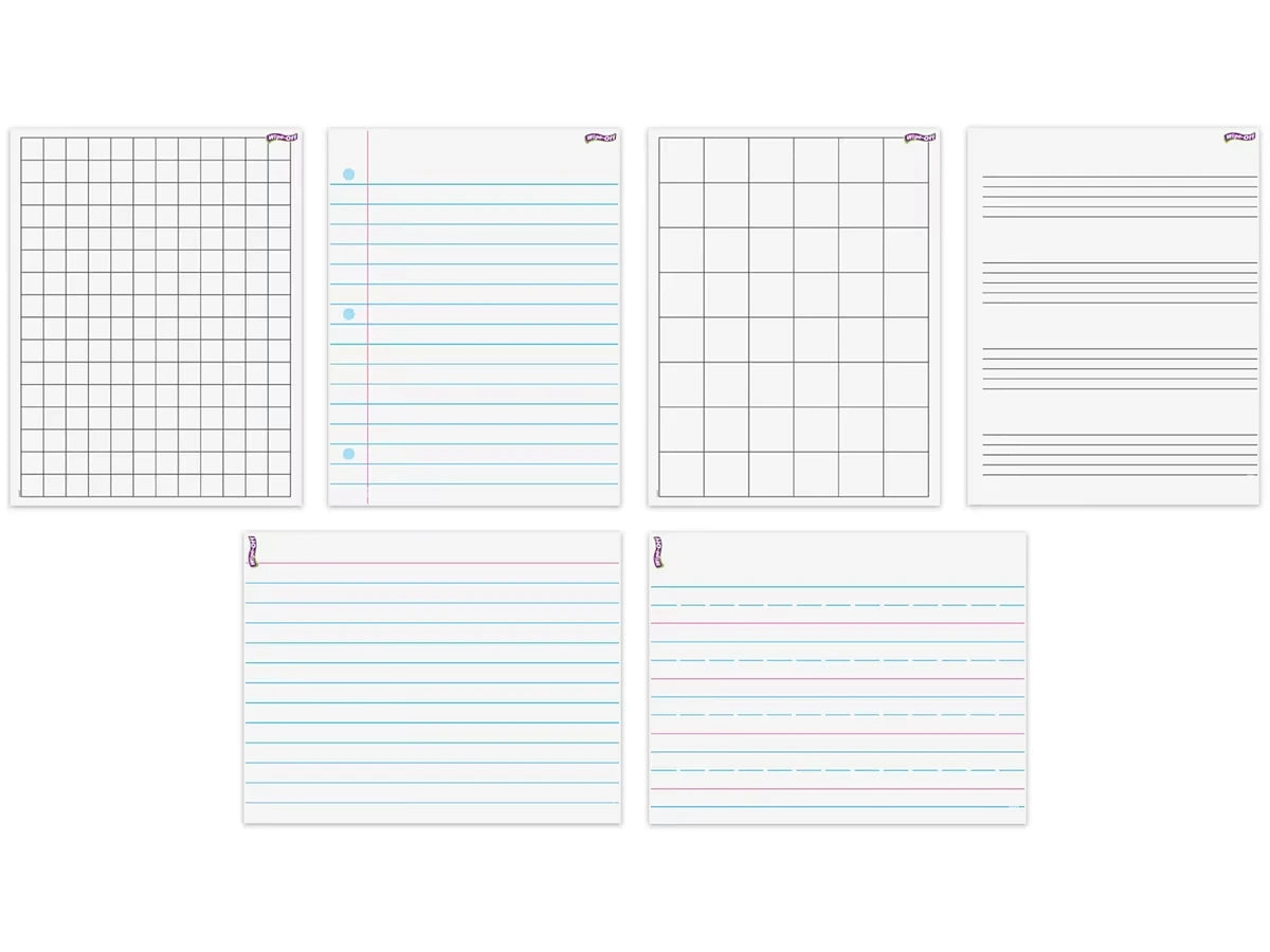 Giant Write & Wipe Pages - Variety Pack - US 1342