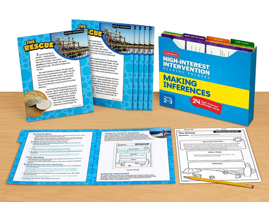 Making Inferences High-Interest Intervention Reading Folders - Gr. 2-3 - US 7907
