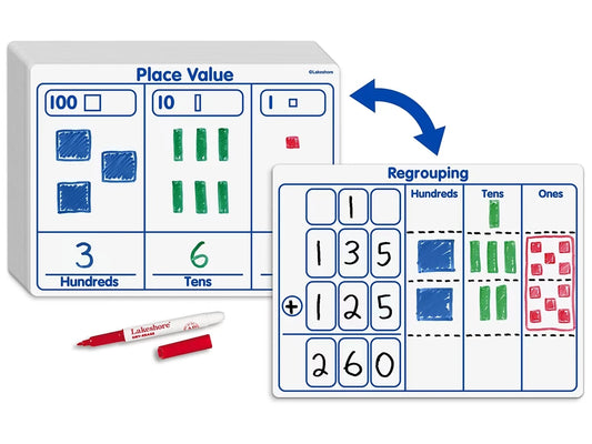 Place Value Write & Wipe Boards - US 5907