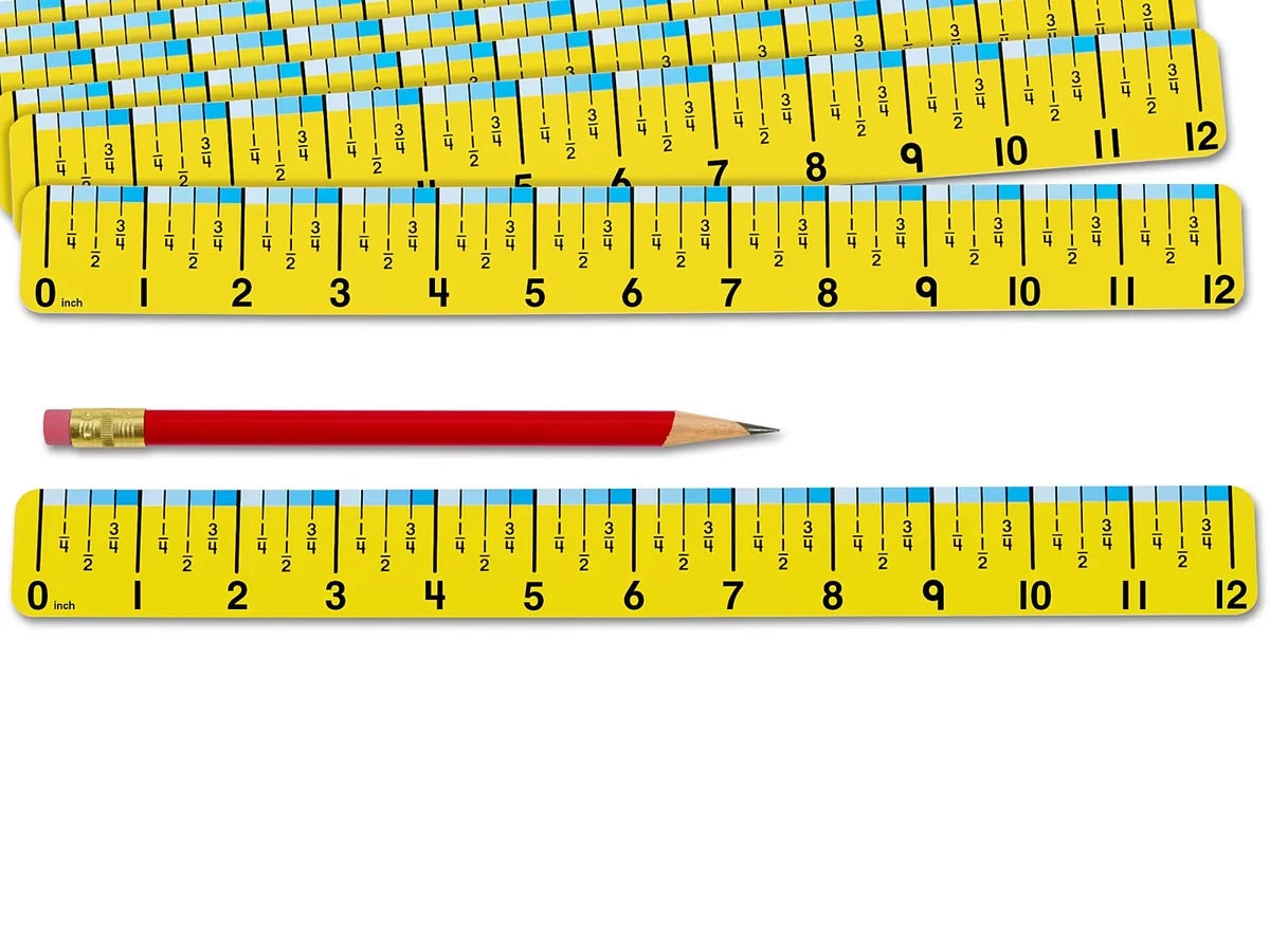 Easy-Read Rulers - Set of 30 - US 4634