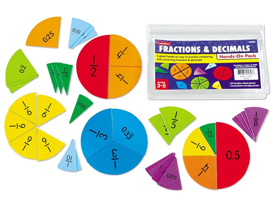 Fractions & Decimals Hands-On Student Pack - US 7145