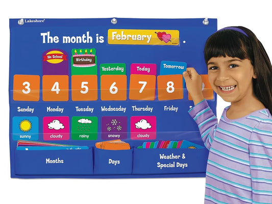 Week-By-Week Calendar - US 1853