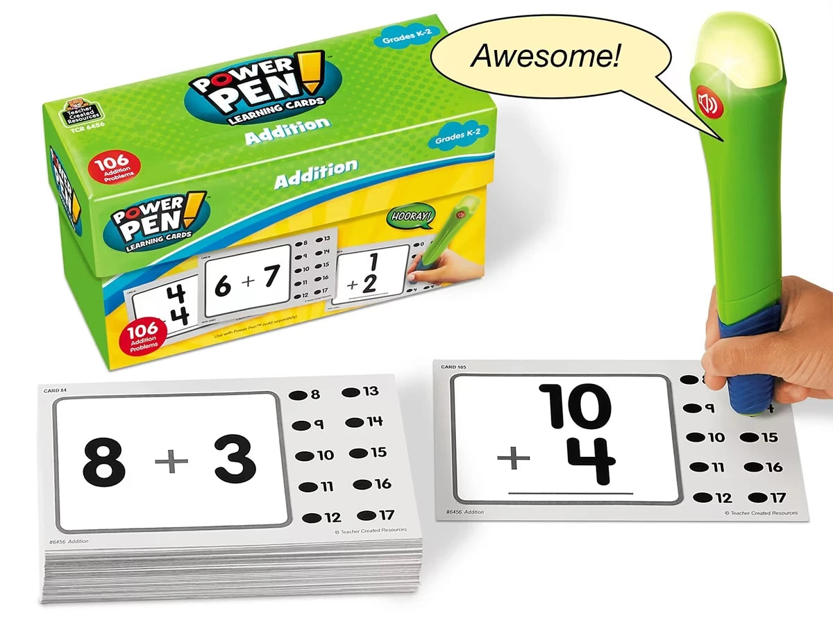 Addition Power Pen!® Quiz Cards - US 2980
