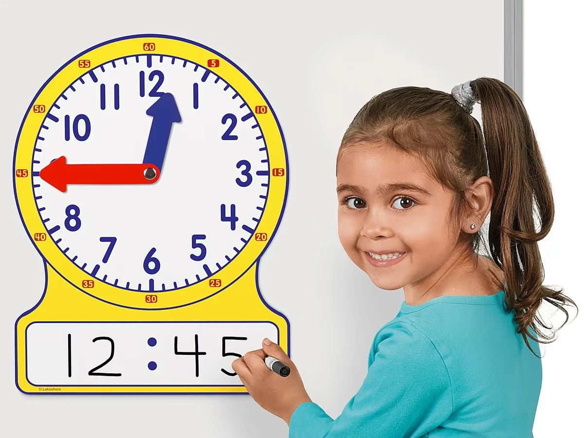 Lakeshore Magnetic Teaching Clock - US 9625