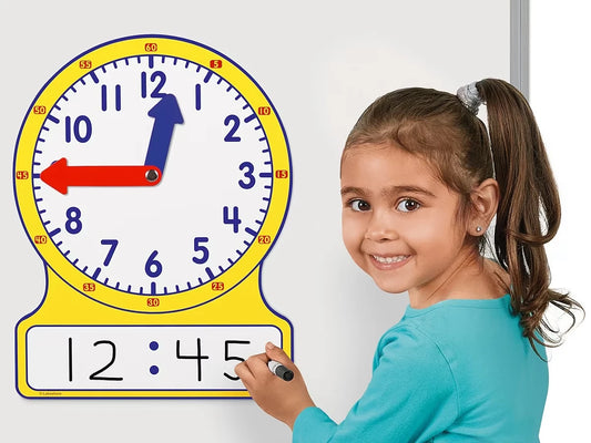 Lakeshore Magnetic Teaching Clock - US 9625